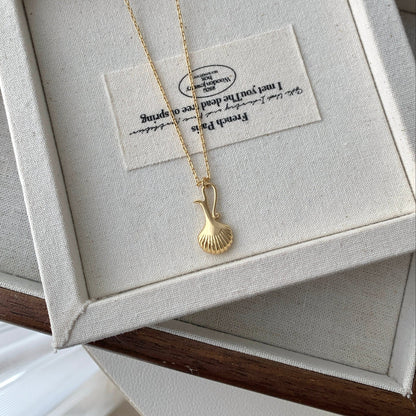 Vintage Vase Necklace - Gold Plated - Abbott Atelier