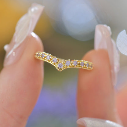 Violet Claudine Ring - Gold - Plated - Abbott Atelier