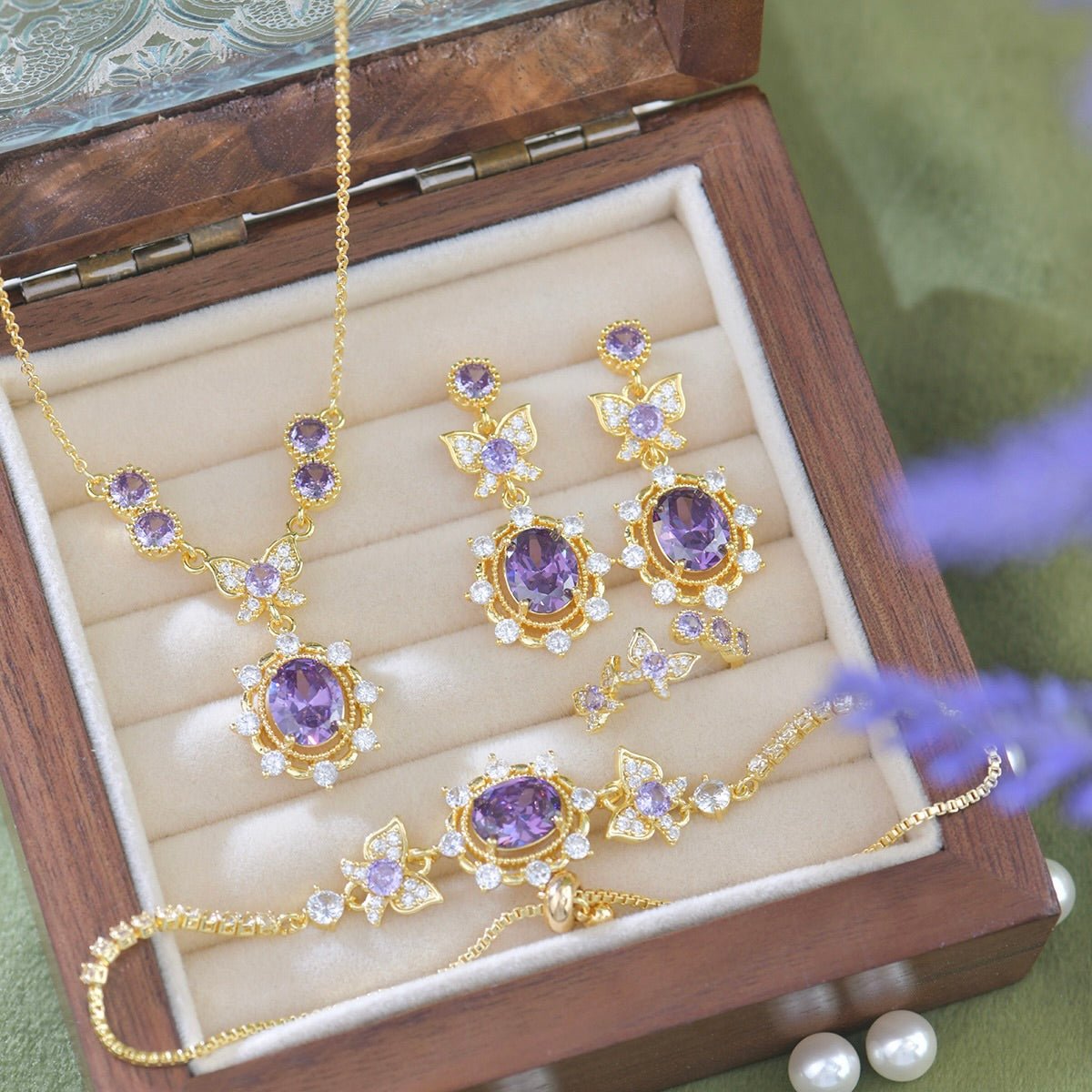 Violet Flutter Full Set - Abbott Atelier - Abbott Atelier