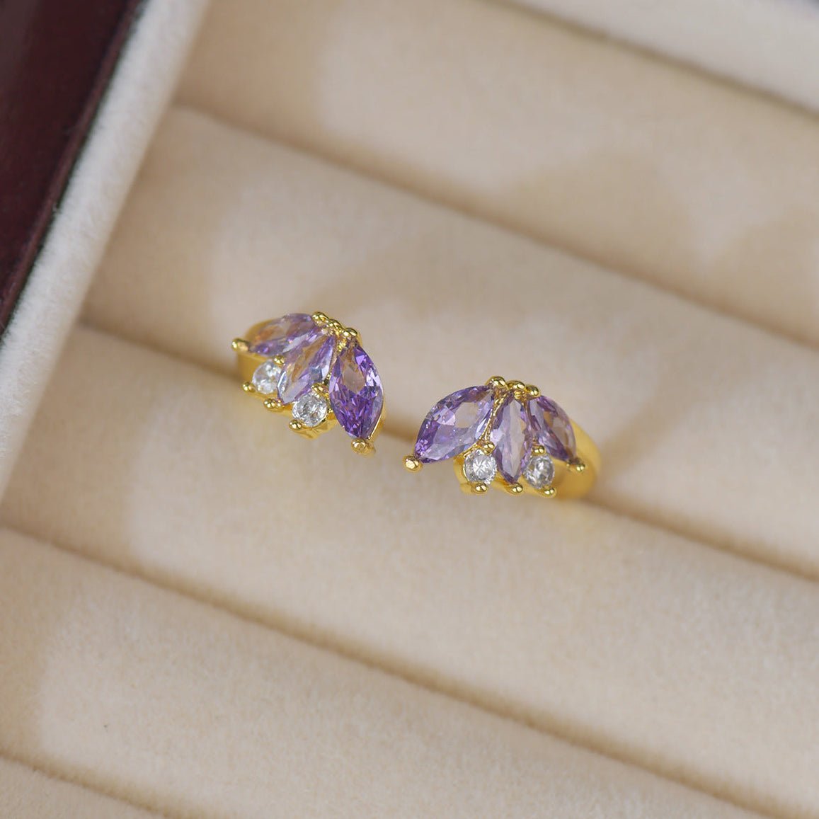 Violet Laurel Ring - Gold-Plated - Abbott Atelier