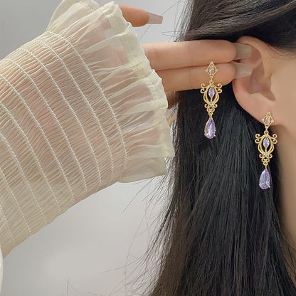 Violet Reverie Earrings - Hypoallergenic - Abbott Atelier
