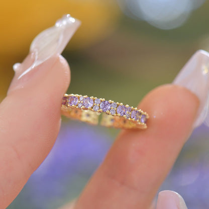 Violet Suzanne Ring - Gold - Plated - Abbott Atelier