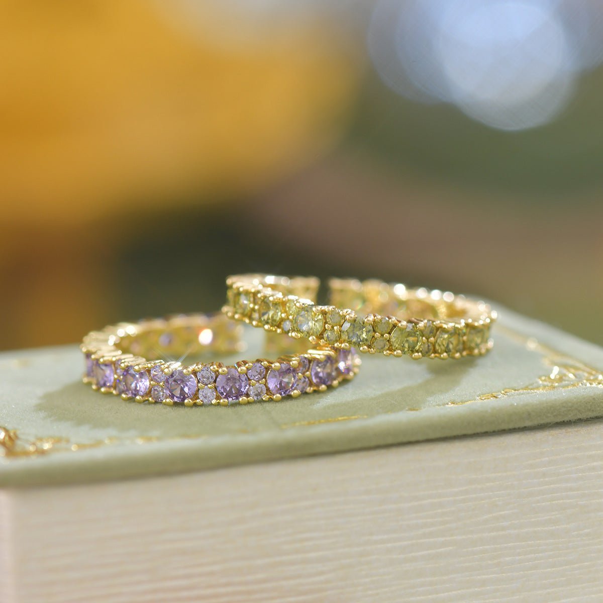 Violet Suzanne Ring - Gold - Plated - Abbott Atelier