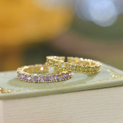 Violet Suzanne Ring - Gold - Plated - Abbott Atelier