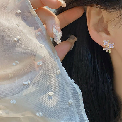 Wisteria Blossom Earrings - Gold Plated - Abbott Atelier