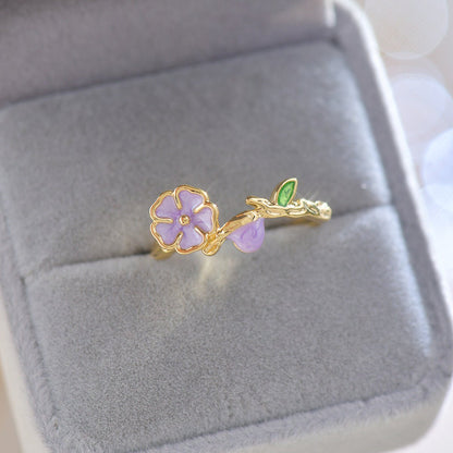 Wisteria Blossom Ring - Gold - Plated - Abbott Atelier