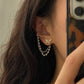Butterfly Earrings + Ear Cuff