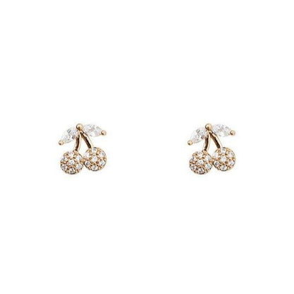 Cherry Stud Earrings 267 - Abbott Atelier