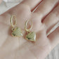 Puffy Heart Huggie Earrings