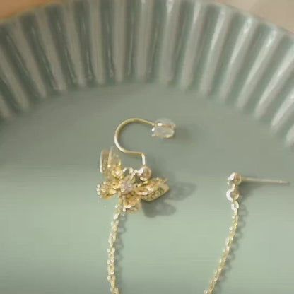 Butterfly Earring & Ear Cuff - Evelyn