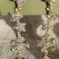 Flower Drop Earrings - Elena