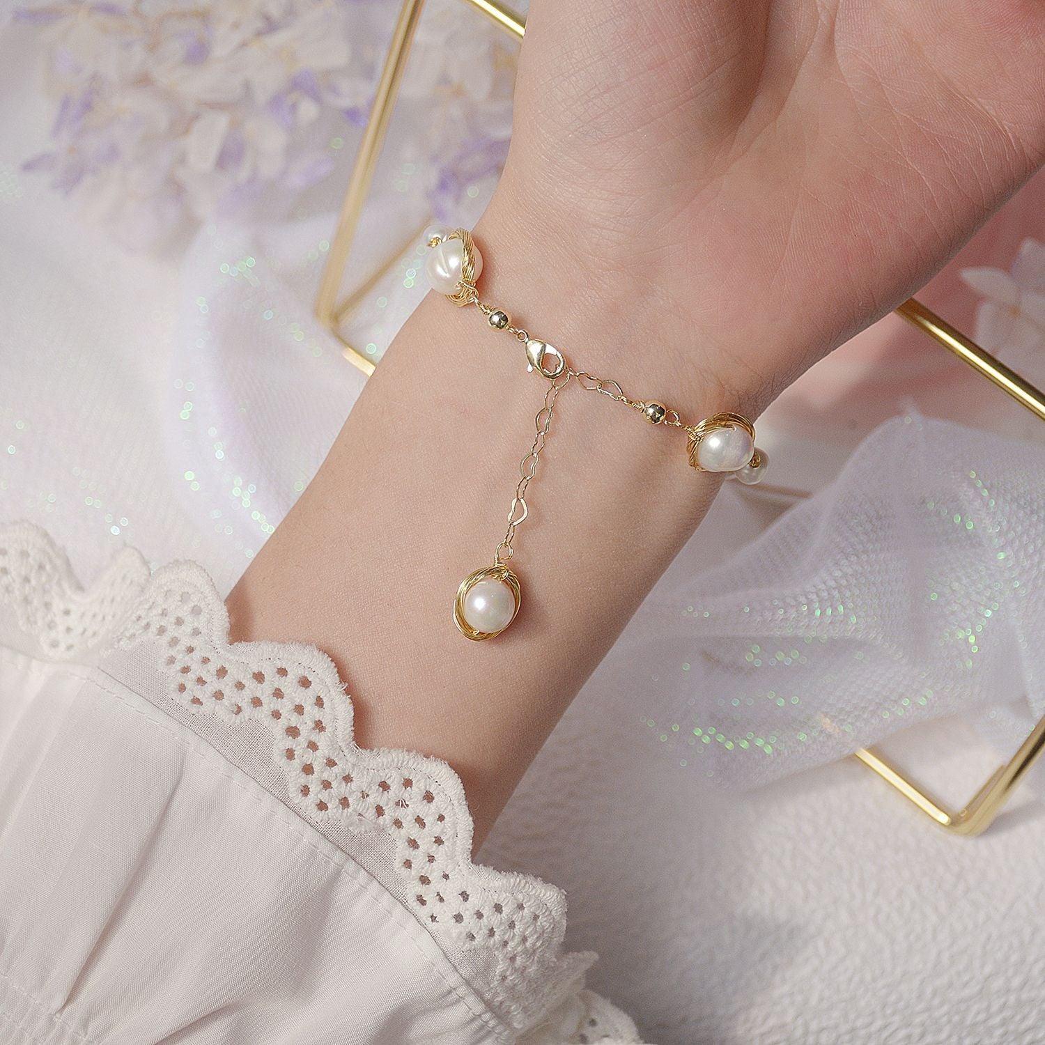 Baroque Pearl Bracelet - Abbott Atelier