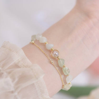 Green Grape Stone Bracelet