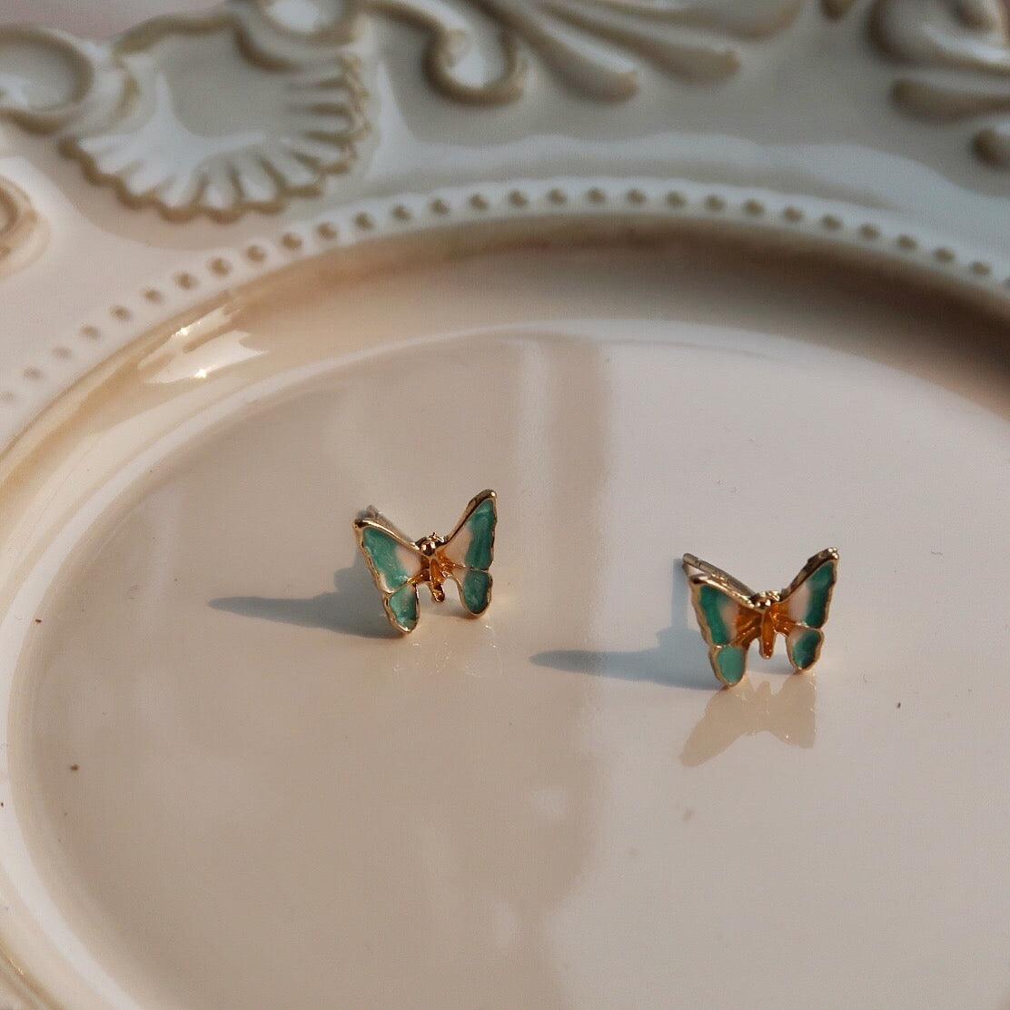 Butterfly Stud Earrings 016 - Abbott Atelier