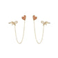 Heart & Bow Earrings + Ear Cuffs 274 - Abbott Atelier