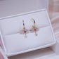 Heart & Wings Huggie Earrings 293 - Abbott Atelier