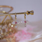 Heart & Wings Huggie Earrings 293 - Abbott Atelier
