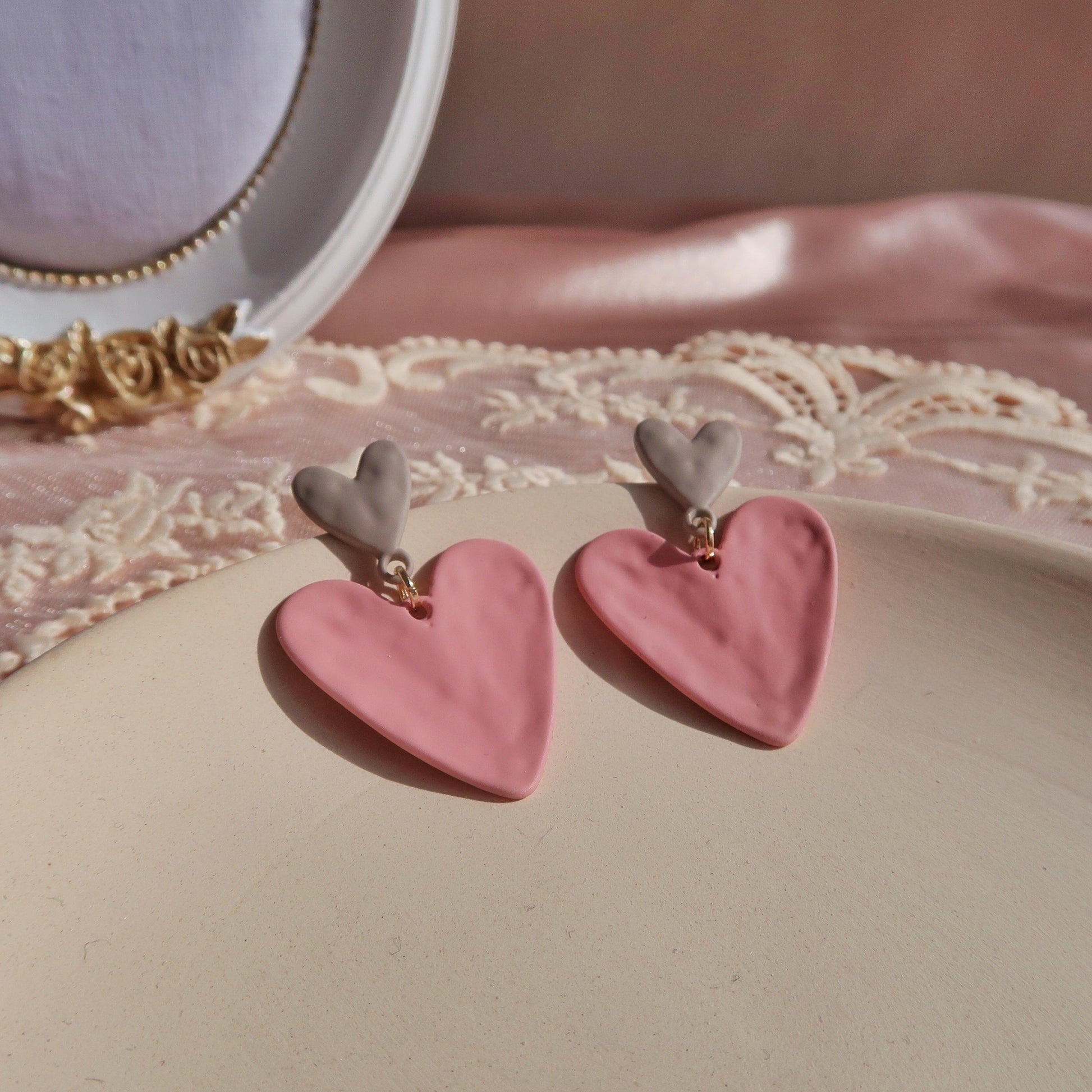 Heart Earrings - Abbott Atelier