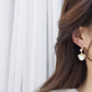 Baroque Huggie Earrings - Abbott Atelier