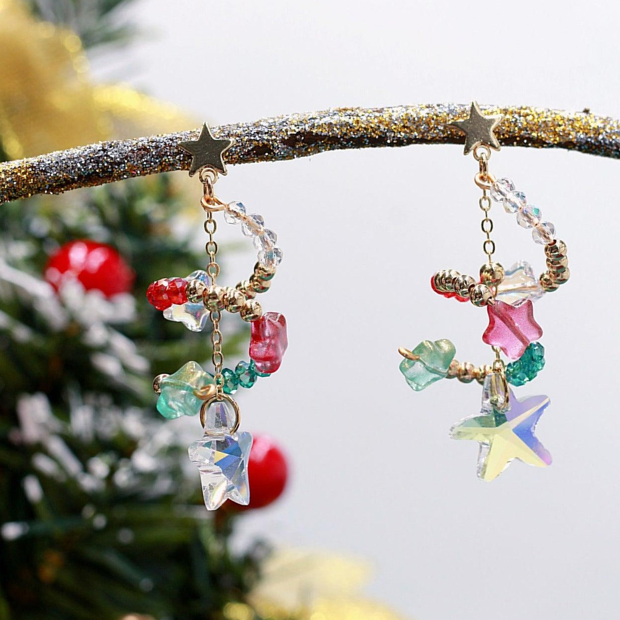 Christmas Tree Earrings - Abbott Atelier