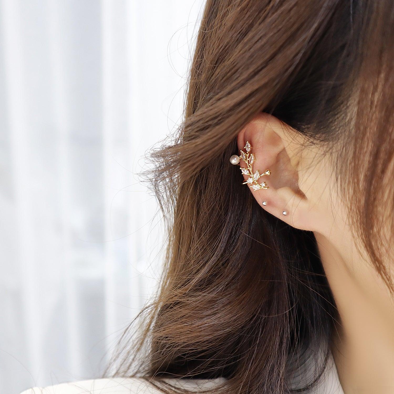 Leaves Ear Cuffs - Abbott Atelier