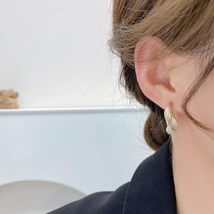 9 to 5 Hoop Earrings - Abbott Atelier