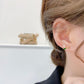 Pink Flower Stud Earrings - Abbott Atelier