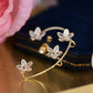 [Sample Sale] Flower Ear Cuff - Iris (Left Ear)