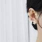 [Sample Sale] Flower Ear Cuff - Iris (Left Ear)