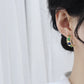 Baroque Hoop Earrings - Gina