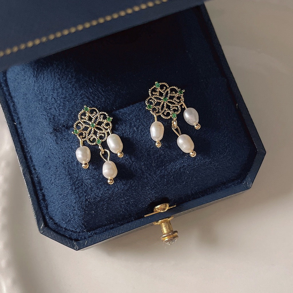 [Clearance] Baroque Earrings - Patricia