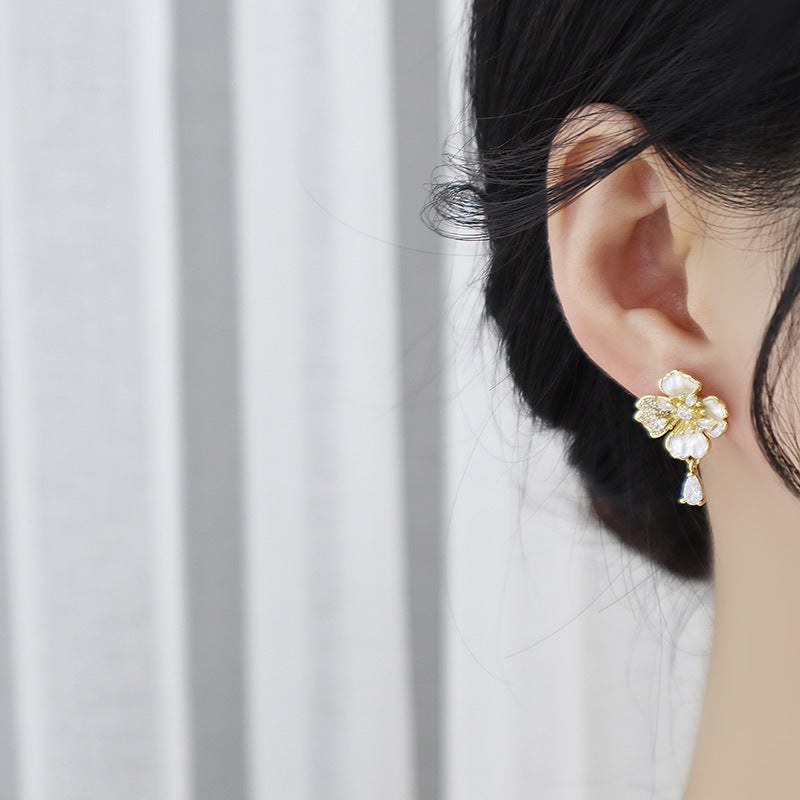Camellia Earrings