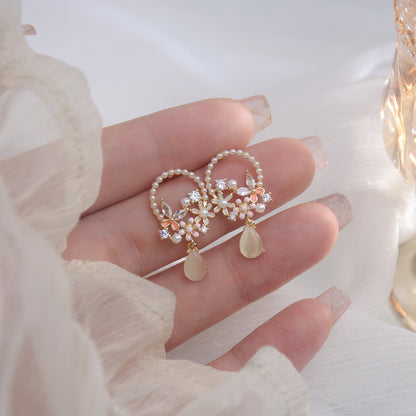 Butterfly Flower Earrings - Lyric