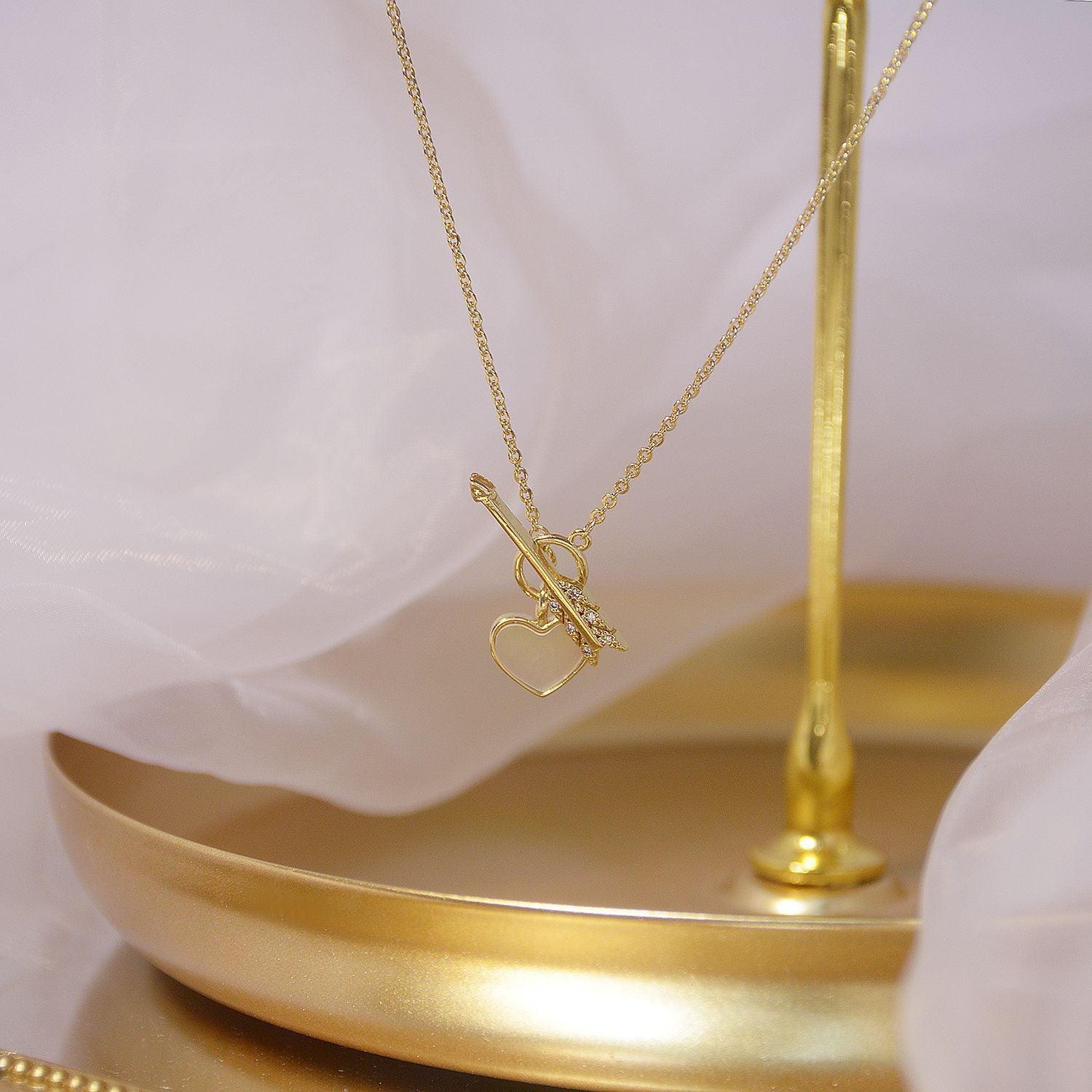 Heart & Arrow Necklace 016 - Abbott Atelier