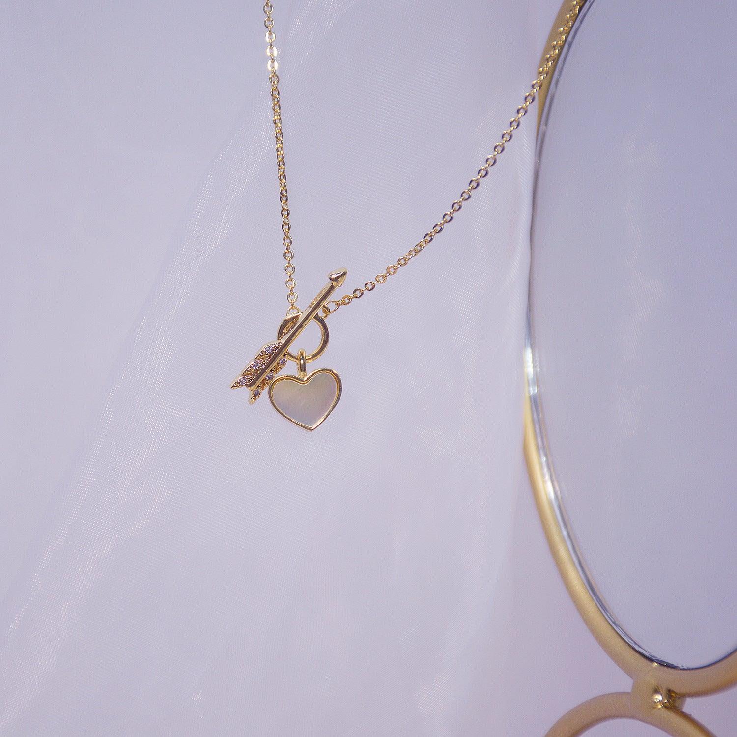 Heart & Arrow Necklace 016 - Abbott Atelier