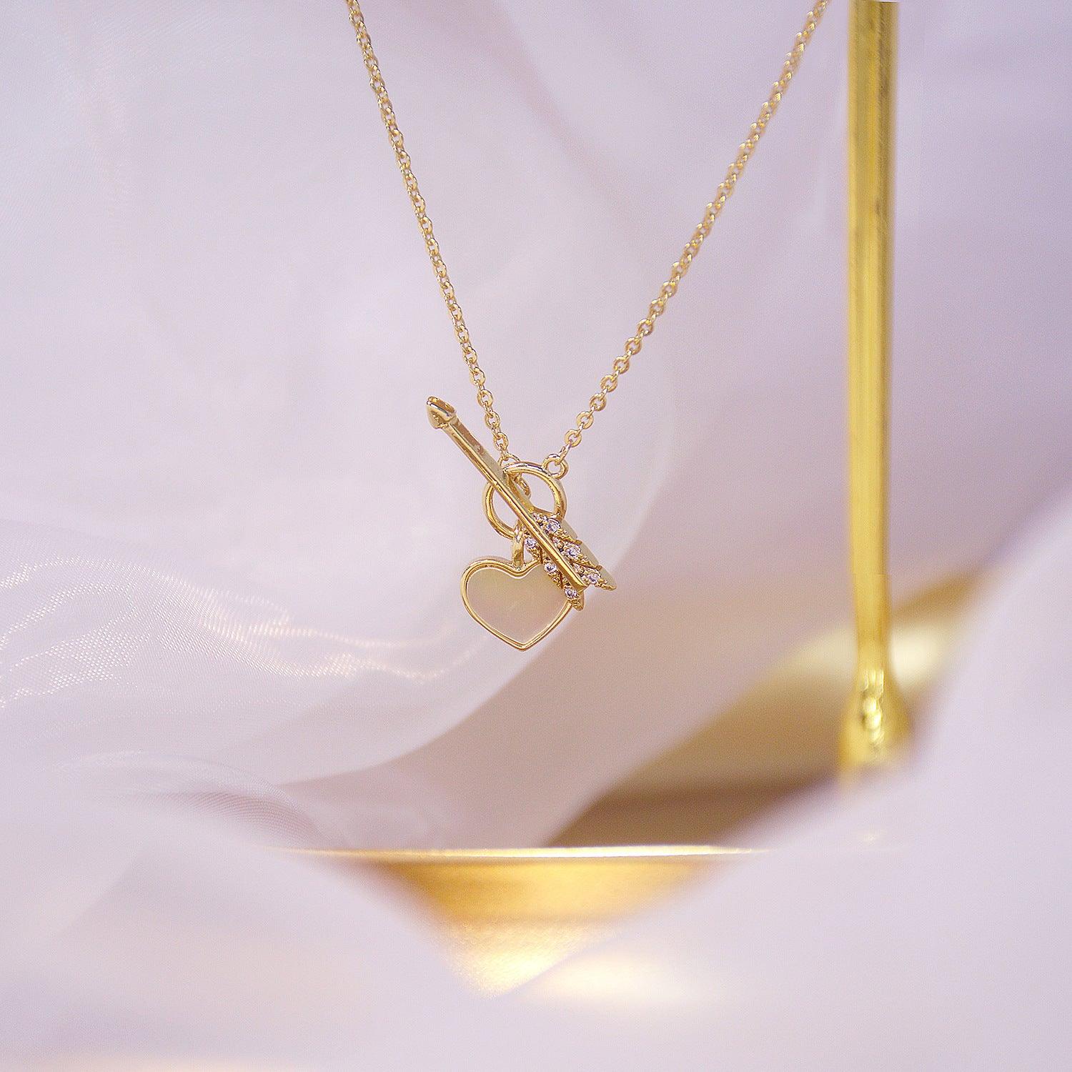 Heart & Arrow Necklace - Abbott Atelier