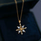 Snowflake Necklace - Faith (Solid Silver)
