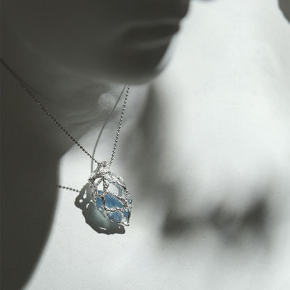 Ocean Heart Necklace