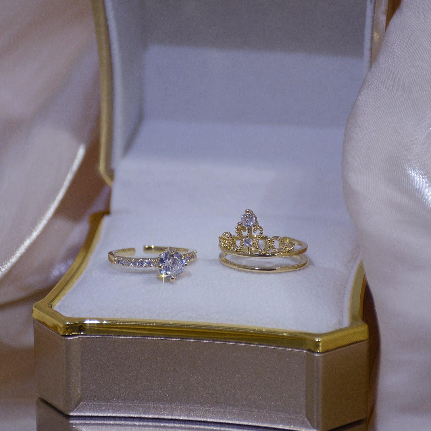 Crown Ring Set 023 - Abbott Atelier