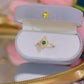 Baroque Emerald Ring - Elsie