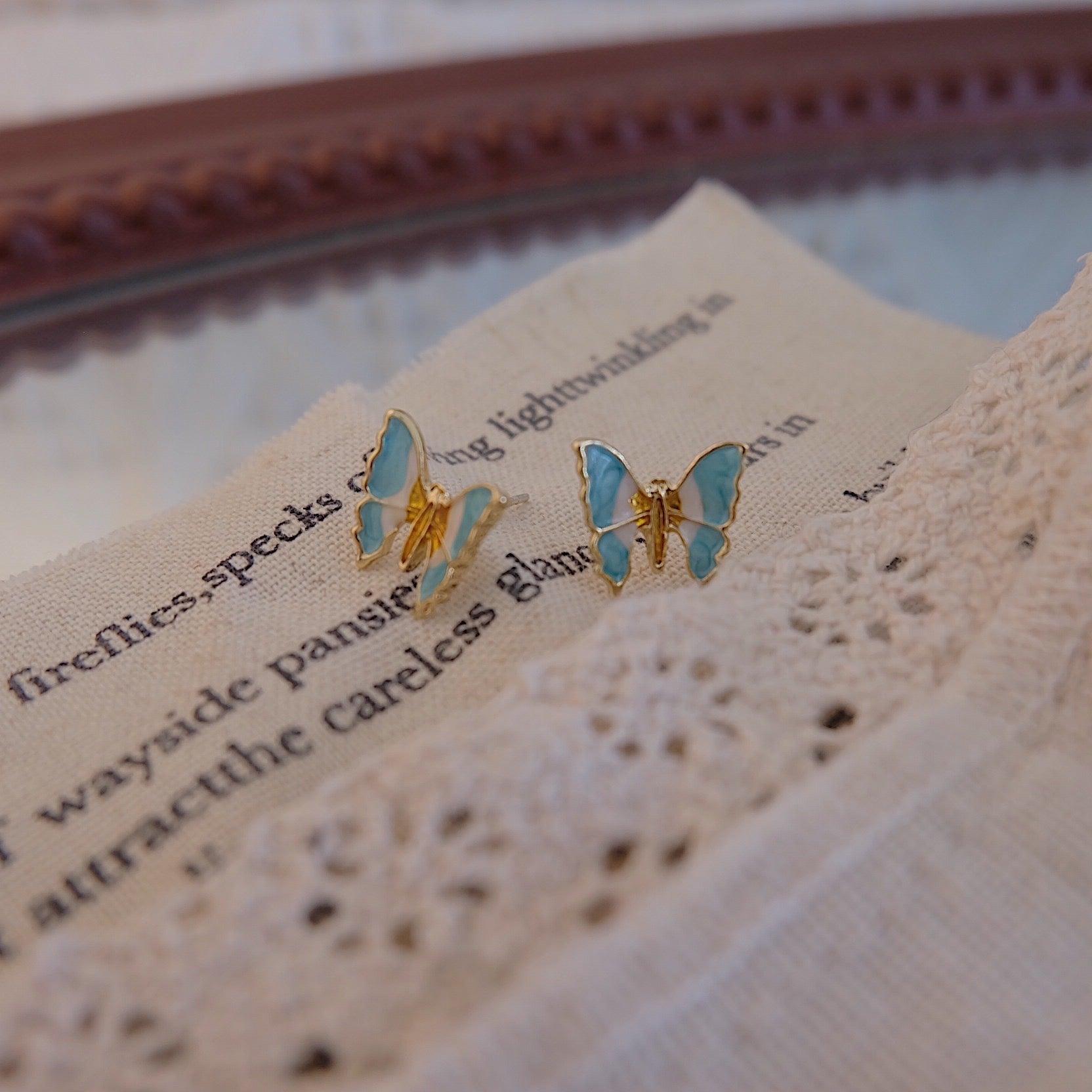 Butterfly Stud Earrings 016 - Abbott Atelier