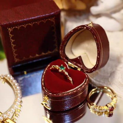 Mini Vintage Ring Box - 4 Styles
