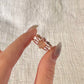 Floral Heart Ring - Emma