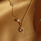Austrian Crystal & Pearl Necklace - Abbott Atelier