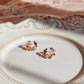 Flower & Butterfly Stud Earrings 050 - Abbott Atelier