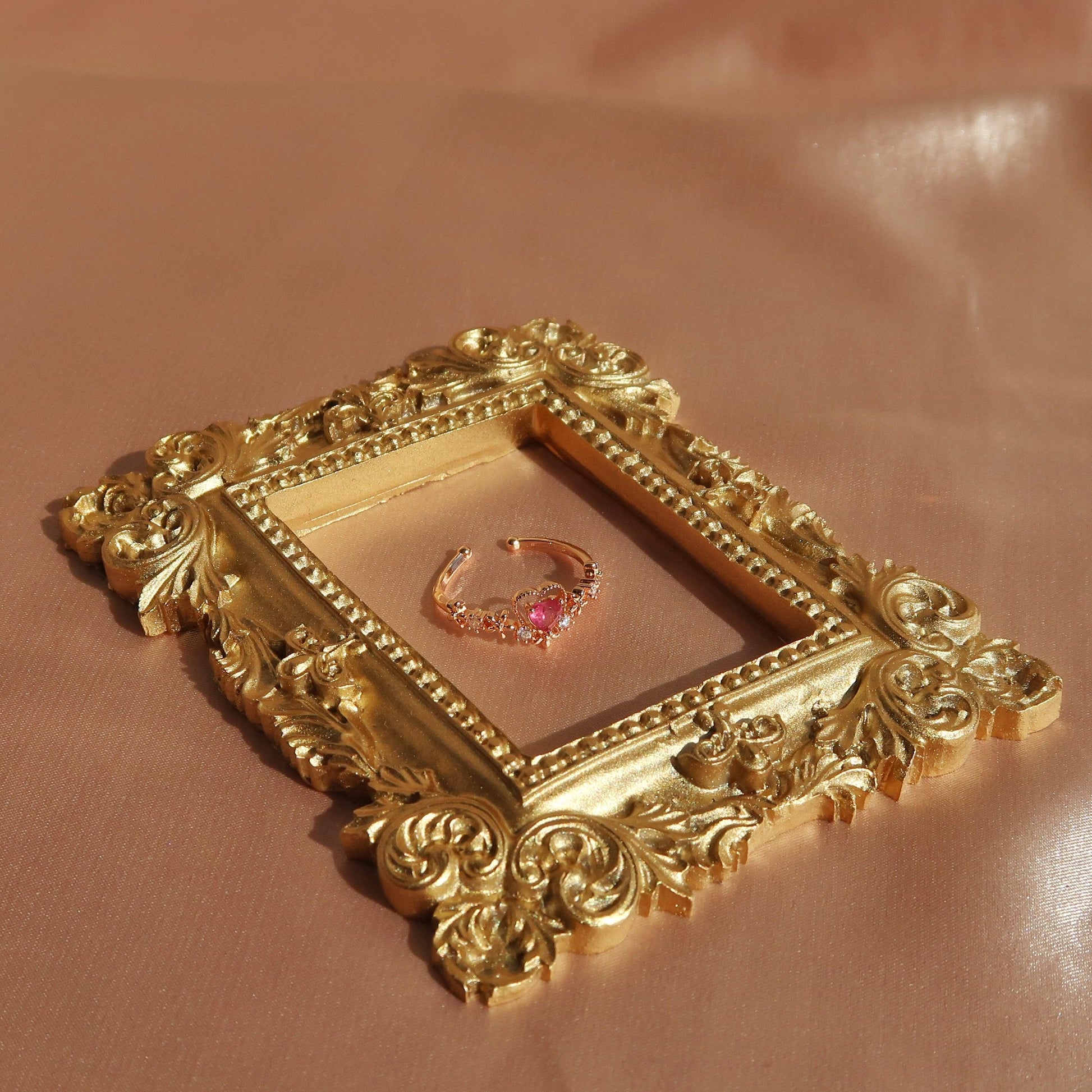 Pink Heart Ring 022 - Abbott Atelier