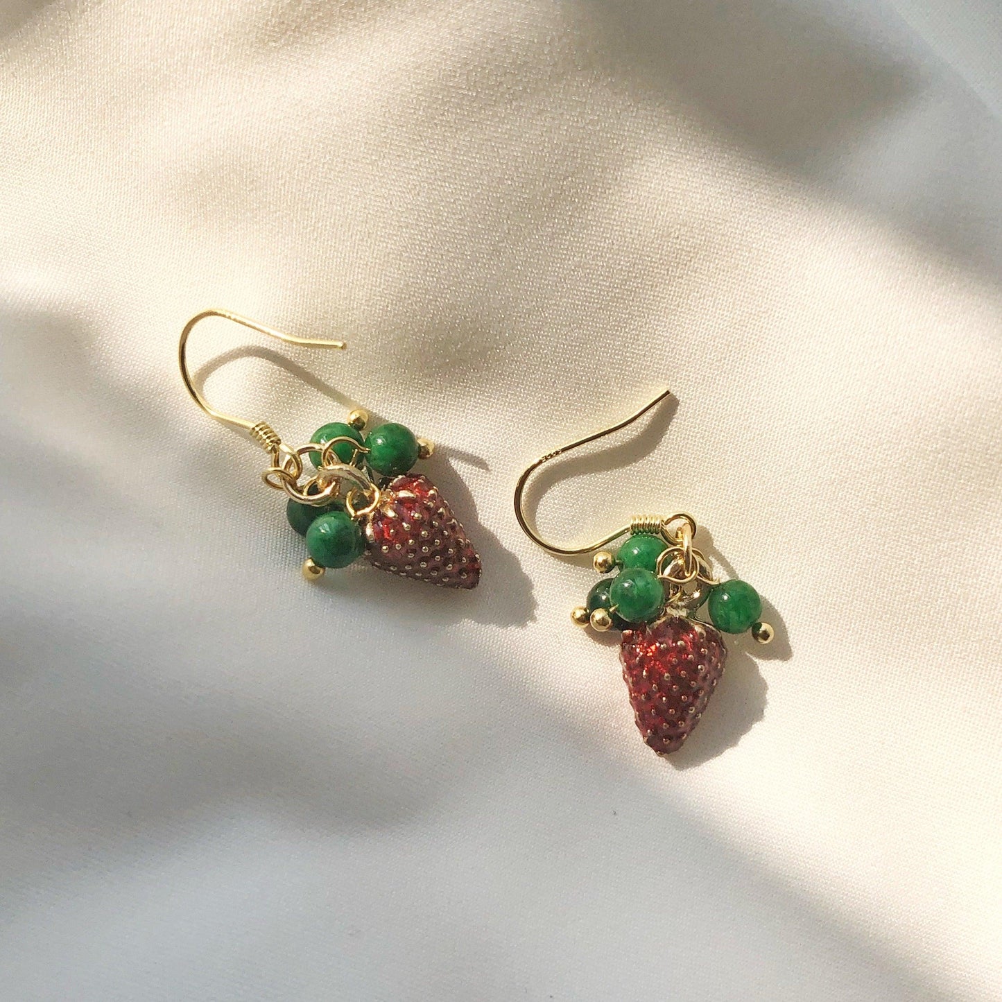 Strawberry Earrings 002 - Abbott Atelier