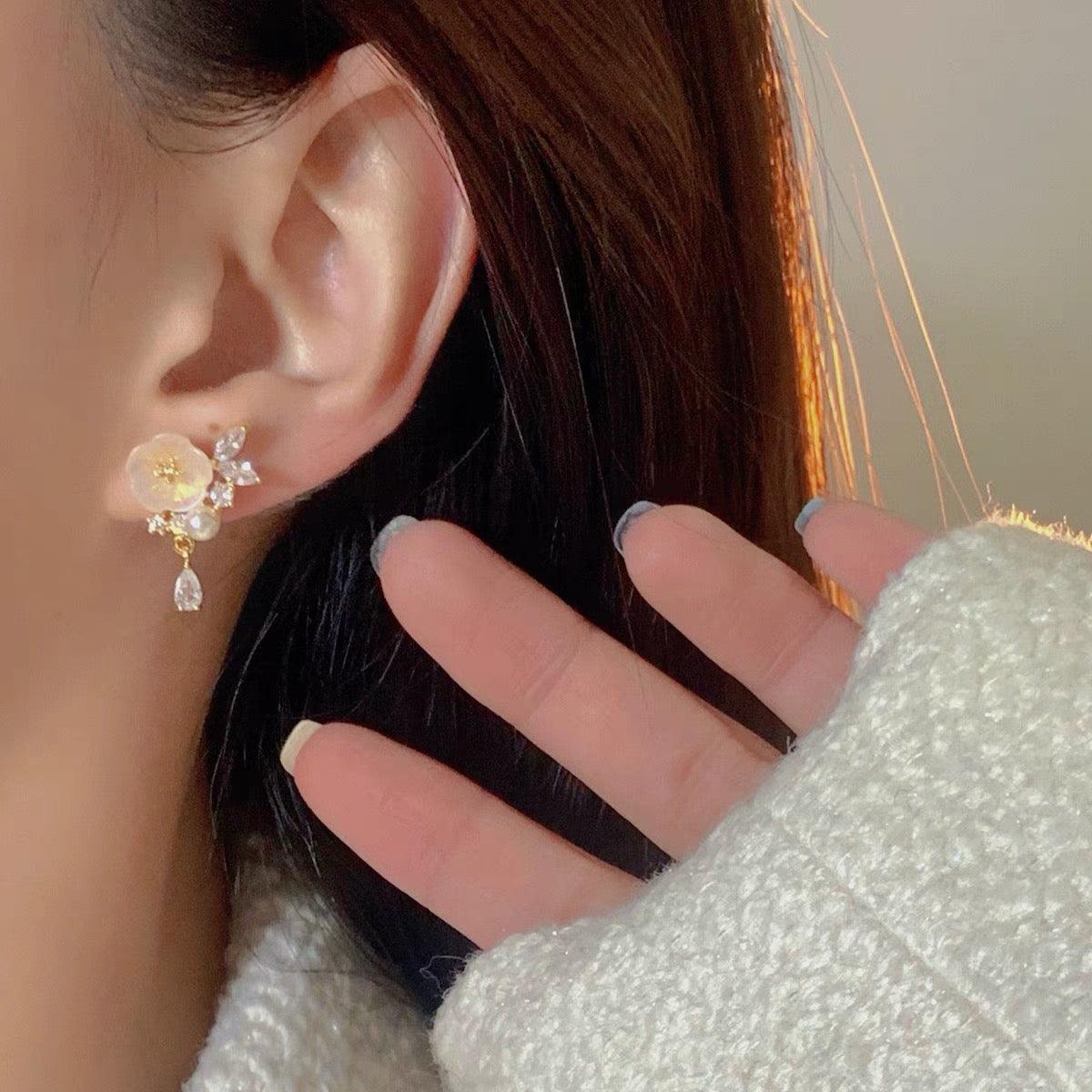Cherry Blossom Earrings - Abbott Atelier