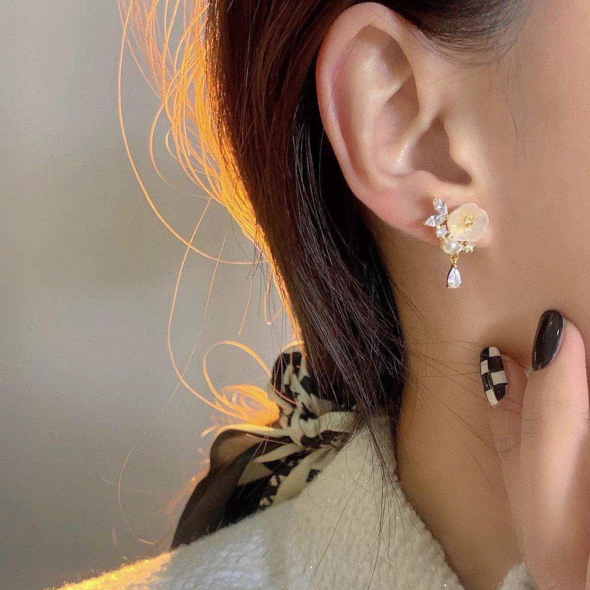 Cherry Blossom Earrings - Abbott Atelier