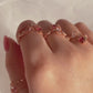 Floral Heart Ring - Mia